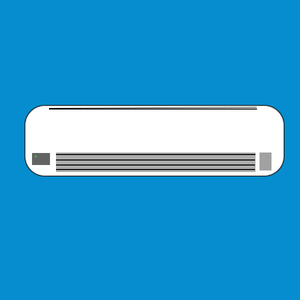 Split-ductless AC unit